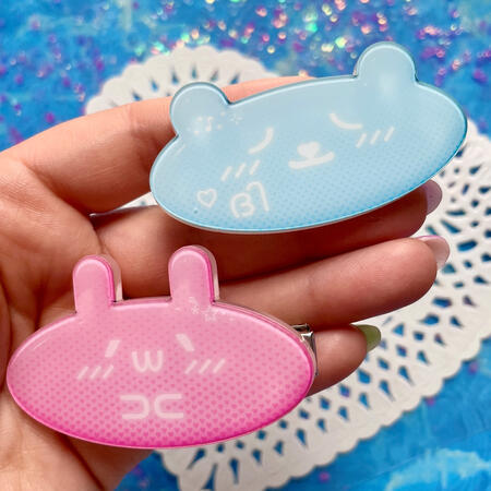 Cyber Bear and Cyber Bunny Hair Clips