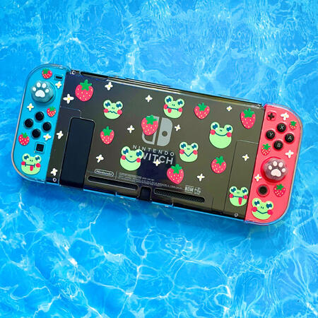Strawberry Frog Switch Case
